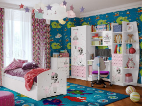 Детская комната Юниор-2 Мальвина в Пыть-Яхе - pyt-yah.magazinmebel.ru | фото