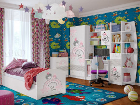 Детская комната Юниор-2 Принцесса 1 в Пыть-Яхе - pyt-yah.magazinmebel.ru | фото