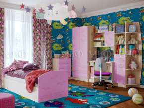 Детская комната Юниор-2 Сиреневый в Пыть-Яхе - pyt-yah.magazinmebel.ru | фото