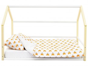 Детская кровать-домик Монтессори Svogen бежево-белый в Пыть-Яхе - pyt-yah.magazinmebel.ru | фото - изображение 7