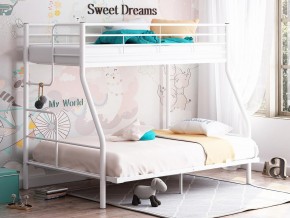Двухъярусная кровать Гранада-3 140 белый в Пыть-Яхе - pyt-yah.magazinmebel.ru | фото