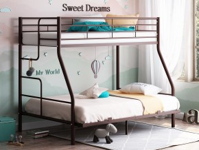 Двухъярусная кровать Гранада-3 140 коричневый в Пыть-Яхе - pyt-yah.magazinmebel.ru | фото - изображение 1