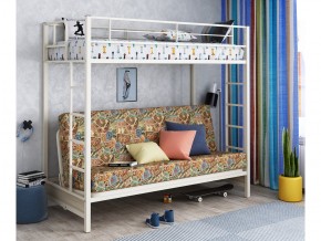 Двухъярусная кровать с диваном Мадлен Слоновая кость-марки в Пыть-Яхе - pyt-yah.magazinmebel.ru | фото