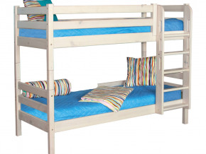 Двухъярусная кровать Соня с прямой лестницей Вариант 9 белая в Пыть-Яхе - pyt-yah.magazinmebel.ru | фото - изображение 2