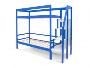 Двухъярусная кровать Svogen с ящиками синий в Пыть-Яхе - pyt-yah.magazinmebel.ru | фото - изображение 3
