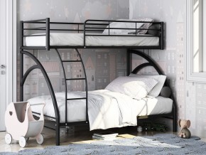 Двухъярусная кровать Виньола 2 Черная в Пыть-Яхе - pyt-yah.magazinmebel.ru | фото - изображение 1