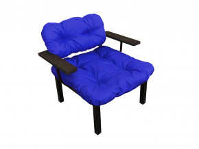 Кресло Дачное синяя подушка в Пыть-Яхе - pyt-yah.magazinmebel.ru | фото