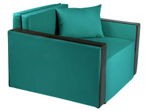 Кресло-кровать Милена с подлокотниками рогожка emerald в Пыть-Яхе - pyt-yah.magazinmebel.ru | фото