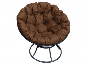 Кресло Папасан без ротанга коричневая подушка в Пыть-Яхе - pyt-yah.magazinmebel.ru | фото