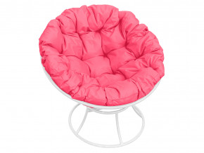 Кресло Папасан без ротанга розовая подушка в Пыть-Яхе - pyt-yah.magazinmebel.ru | фото