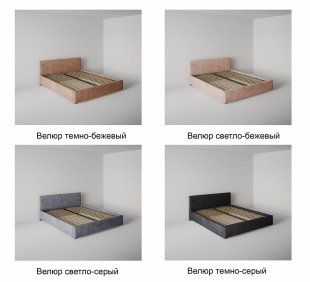 Кровать Корсика мини 1.4 м с ортопедическим основанием в Пыть-Яхе - pyt-yah.magazinmebel.ru | фото - изображение 6