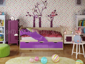 Кровать Дельфин-1 1800 Фиолетовый металлик в Пыть-Яхе - pyt-yah.magazinmebel.ru | фото - изображение 1