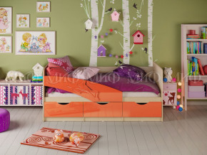 Кровать Дельфин 1800 Оранжевый металлик в Пыть-Яхе - pyt-yah.magazinmebel.ru | фото