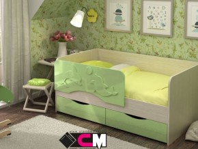 Кровать детская Алиса КР 812 зеленая 1600 в Пыть-Яхе - pyt-yah.magazinmebel.ru | фото
