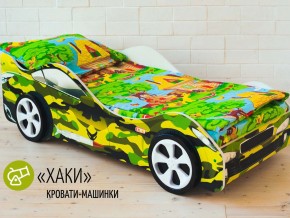 Кровать детская машина Хаки в Пыть-Яхе - pyt-yah.magazinmebel.ru | фото - изображение 2