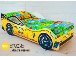 Кровать детская машина Такси в Пыть-Яхе - pyt-yah.magazinmebel.ru | фото