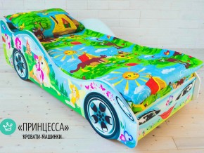 Кровать детская машинка Принцесса в Пыть-Яхе - pyt-yah.magazinmebel.ru | фото - изображение 1
