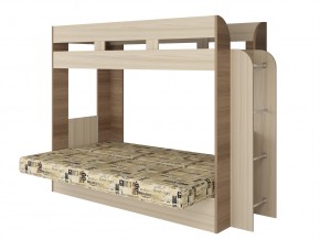 Кровать двухъярусная Карамель 75 шимо ткань савана в Пыть-Яхе - pyt-yah.magazinmebel.ru | фото - изображение 2