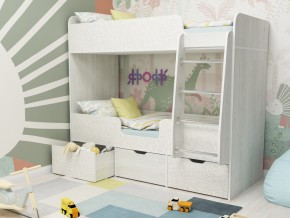 Кровать двухъярусная Малыш двойняшка винтерберг-феритейл в Пыть-Яхе - pyt-yah.magazinmebel.ru | фото
