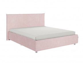 Кровать Квест 1600 велюр нежно-розовый в Пыть-Яхе - pyt-yah.magazinmebel.ru | фото
