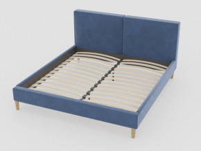 Кровать Линси 1200 синий в Пыть-Яхе - pyt-yah.magazinmebel.ru | фото