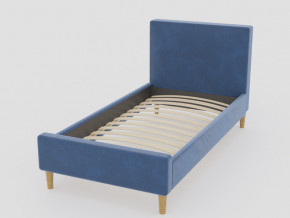 Кровать Линси 900 синий в Пыть-Яхе - pyt-yah.magazinmebel.ru | фото - изображение 1