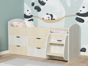 Кровать Малыш-7 Винтербер-Дуб в Пыть-Яхе - pyt-yah.magazinmebel.ru | фото - изображение 1