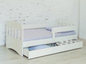 Кровать Малыш с ящиком белая в Пыть-Яхе - pyt-yah.magazinmebel.ru | фото
