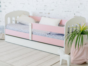 Кровать Малыш с ящиком розовый в Пыть-Яхе - pyt-yah.magazinmebel.ru | фото
