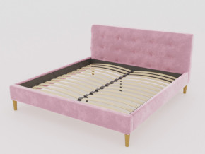 Кровать Пайли 1800 розовый в Пыть-Яхе - pyt-yah.magazinmebel.ru | фото - изображение 1