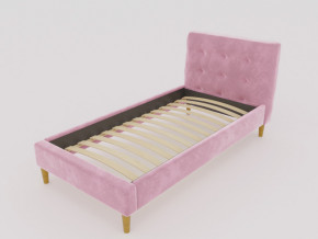 Кровать Пайли 900 розовый в Пыть-Яхе - pyt-yah.magazinmebel.ru | фото