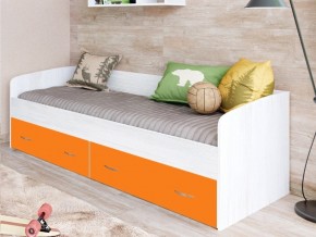 Кровать с выкатными ящиками Винтерберг, оранжевый в Пыть-Яхе - pyt-yah.magazinmebel.ru | фото