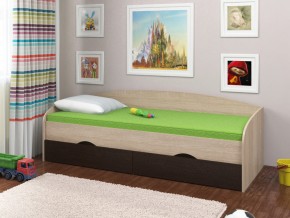 Кровать Соня 2 сонома-венге в Пыть-Яхе - pyt-yah.magazinmebel.ru | фото