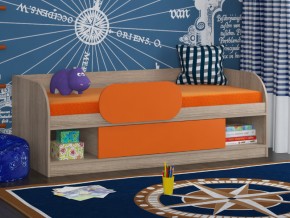 Кровать Соня 4 сонома-оранжевый в Пыть-Яхе - pyt-yah.magazinmebel.ru | фото - изображение 3