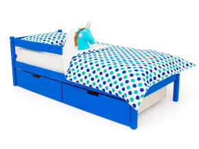 Кровать Svogen classic с ящиками и бортиком синий в Пыть-Яхе - pyt-yah.magazinmebel.ru | фото - изображение 1
