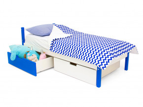 Кровать Svogen classic с ящиками сине-белый в Пыть-Яхе - pyt-yah.magazinmebel.ru | фото - изображение 3
