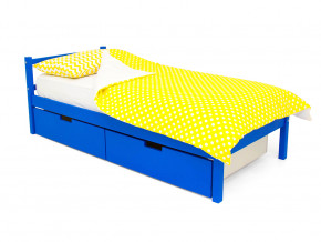 Кровать Svogen classic с ящиками синий в Пыть-Яхе - pyt-yah.magazinmebel.ru | фото