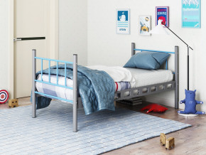 Кровать-трансформер Мальта серый с голубым в Пыть-Яхе - pyt-yah.magazinmebel.ru | фото - изображение 4