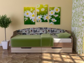 Кровать Юниор Тип 2 Микровелюр-марки 800х1600 в Пыть-Яхе - pyt-yah.magazinmebel.ru | фото