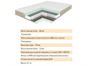 Матрас Тиссая 120х200 в Пыть-Яхе - pyt-yah.magazinmebel.ru | фото - изображение 2