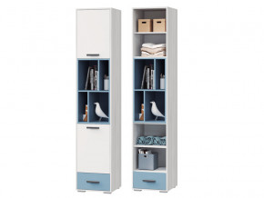 Шкаф для книг с 2 дверками и 1 ящиком Стич в Пыть-Яхе - pyt-yah.magazinmebel.ru | фото
