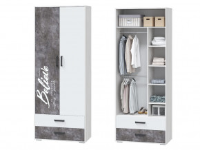 Шкаф для одежды с ящиками Оливер в Пыть-Яхе - pyt-yah.magazinmebel.ru | фото