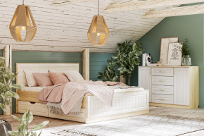 Спальня Оливия с комодом в Пыть-Яхе - pyt-yah.magazinmebel.ru | фото