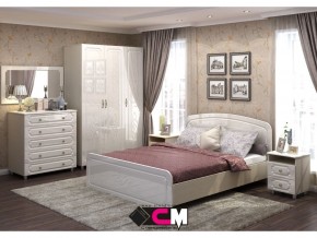 Спальня Виктория МДФ с большим комодом в Пыть-Яхе - pyt-yah.magazinmebel.ru | фото