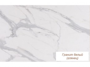 Столешница Гранит белый глянец 26 мм в Пыть-Яхе - pyt-yah.magazinmebel.ru | фото - изображение 1